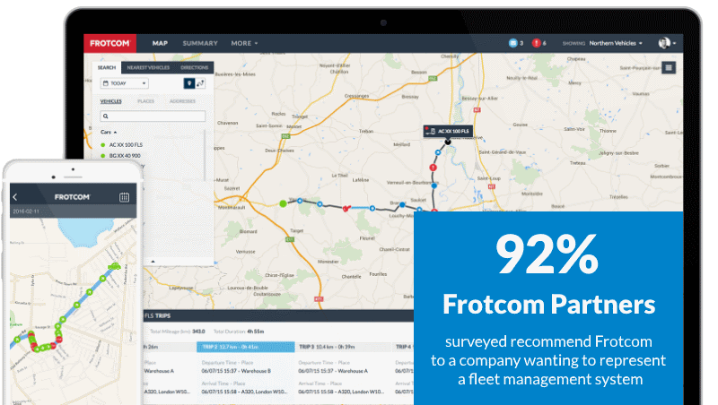 Frotcom Intelligent Fleets - Vehicle tracking and Fleet Management