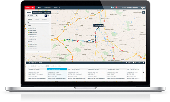 GPS-voertuig en asset tracking