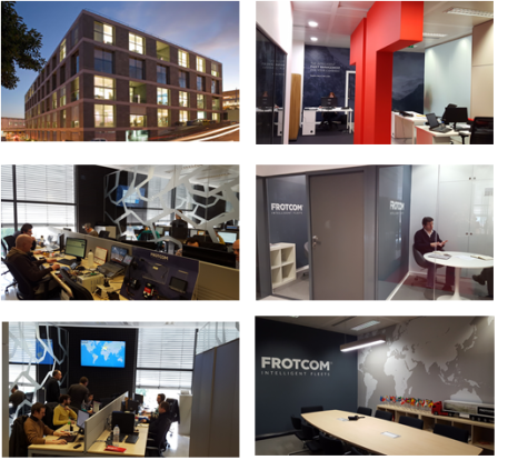 Frotcom International's new office