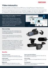 Video Telematics flyer