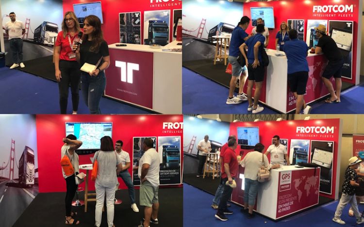 Frotcom displays its latest innovations at the 6th Salão Nacional do Transporte - Frotcom