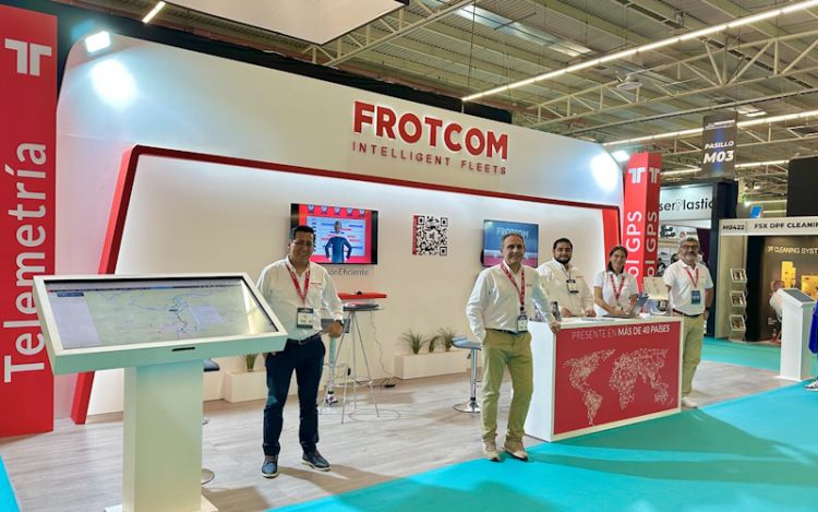 Frotcom, referente de innovación en la Expo Transporte 2023 de México - Frotcom