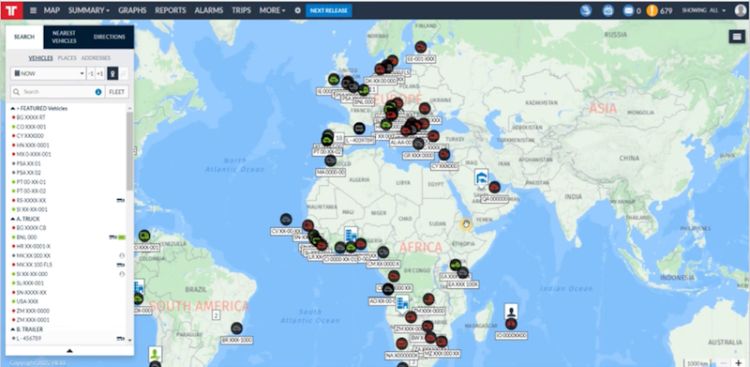 Navegando en Frotcom: Una guía de mapas y más - Google Maps y HERE