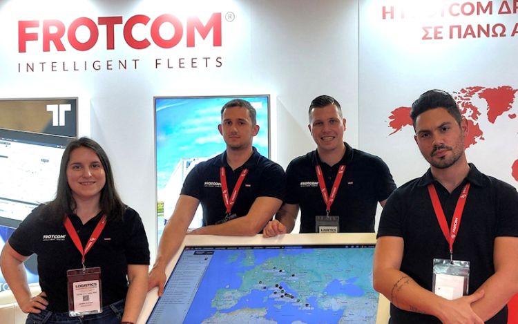 Frotcom at the Logistics and Transports Thessaloniki Expo - Frotcom