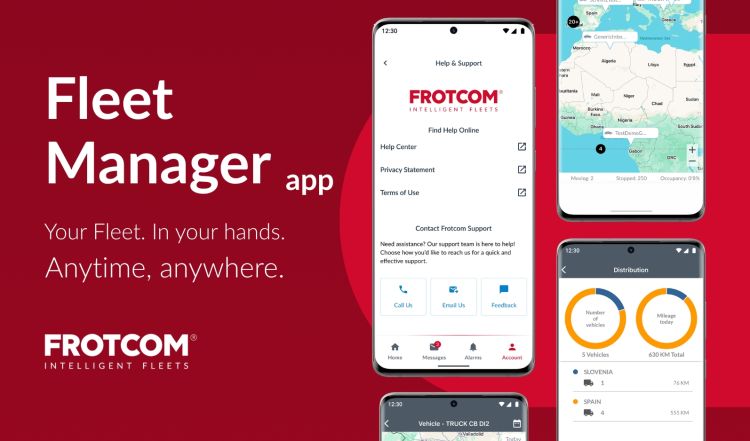 Fleet Manager App - Frotcom