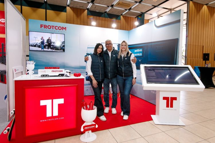 Frotcom's team at the 18th Supply Chain & Logistics Expo in Cyprus - Frotcom