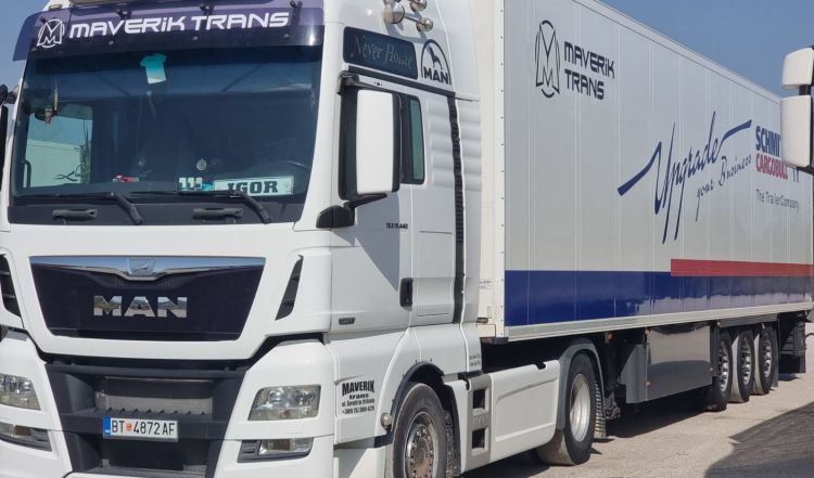 Maverick Trans melhora a visibilidade com Frotcom - Frotcom