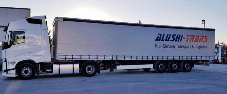 Blog - Alushi-Trans truck - Frotcom Alushi-Trans truck