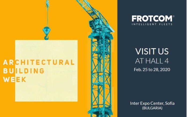 Frotcom at Architectural Building Week - Bulgaria Frotcom at Architectural Building Week - Bulgaria