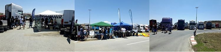 Frotcom Cyprus attends 1st ever local Truck Show