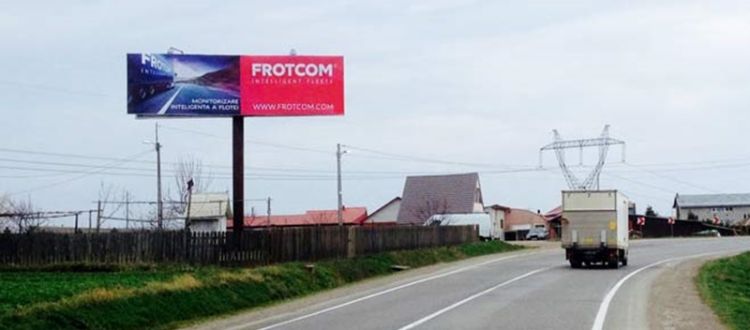 Frotcom Romania pushes Frotcom adoption through billboard campaign