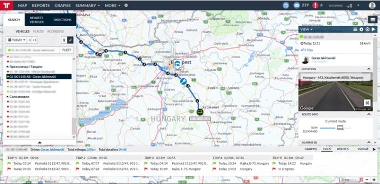 Frotcom Asset tracking