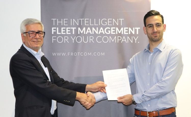 Constantinos Christodoulides signs a new sponsorship agreement with Frotcom