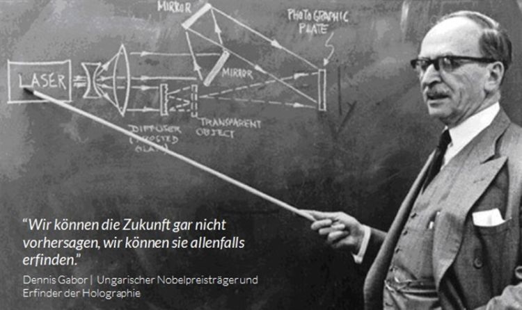 Dennis Gabor Ungarischer Nobelpreisträger und Erfinder der Holographie
