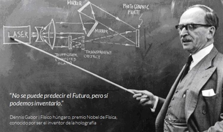 Físico húngaro, premio Nobel de Física, conocido por ser el inventor de la holografía