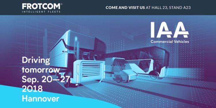 Frotcom premiers new features at IAA Commercial Vehicles 2018
