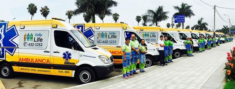Intelligent Fleet Management. What you need when every minute counts! Help Life Peru staff