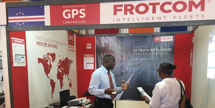 Frotcom exhibits at the Fifth ExpoAuto Motorshow in Cape Verde