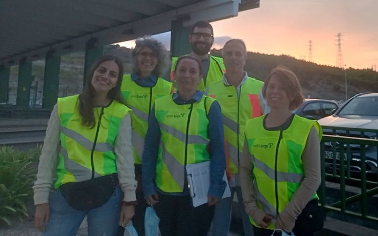 Frotcom International participates in a volunteer action on child transport safety