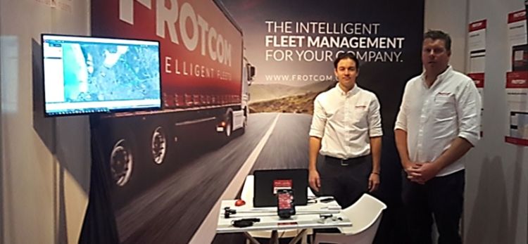Frotcom premiers at TruckX, in Johannesburg