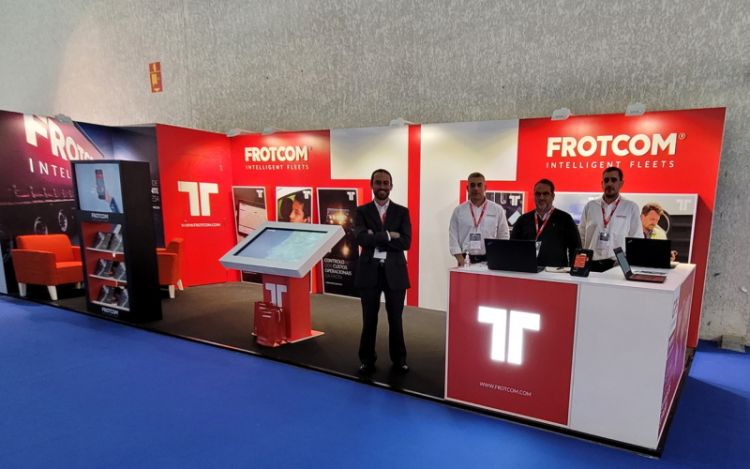 Frotcom promotes its fleet management software at several in-person events worldwide - Frotcom