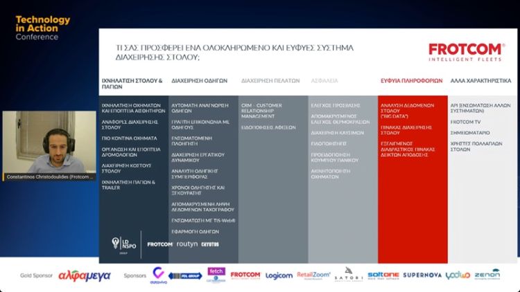 Frotcom showcases its fleet management software worldwide