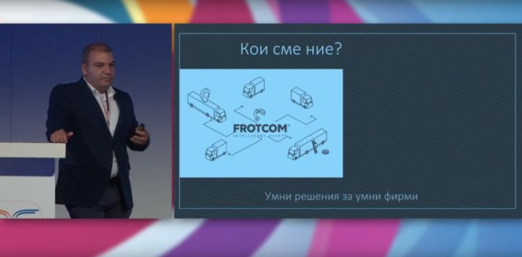 Frotcom exibe o seu software em diversos eventos - Anton Ananyan, Diretor Comercial da Frotcom Bulgária