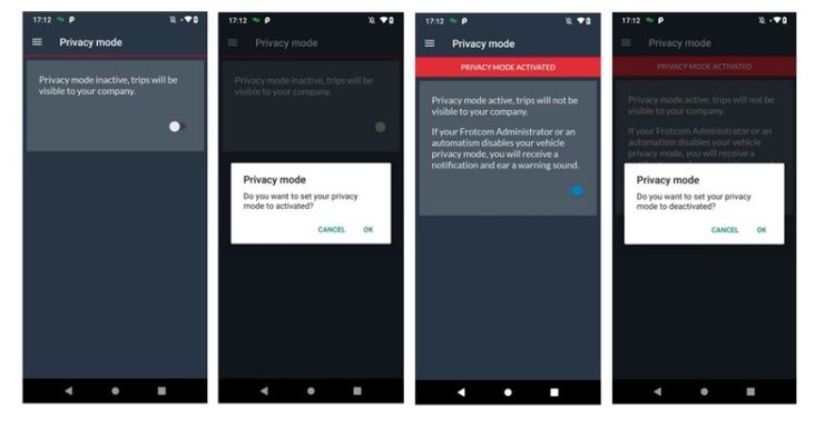 Frotcom’s intelligent fleet management system offers Privacy Mode