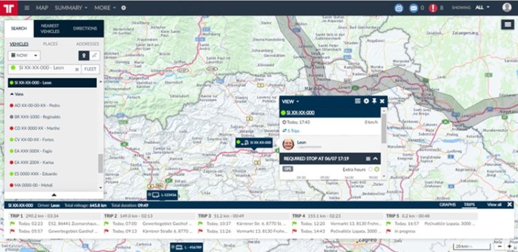 Blog - Maximizing your Frotcom vehicle info box - floating mode Frotcom's floating mode