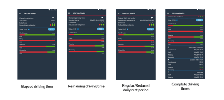 Blog - Driving times - New Driver app features that will keep your drivers updated of their places and driving times Driving times - Driver app