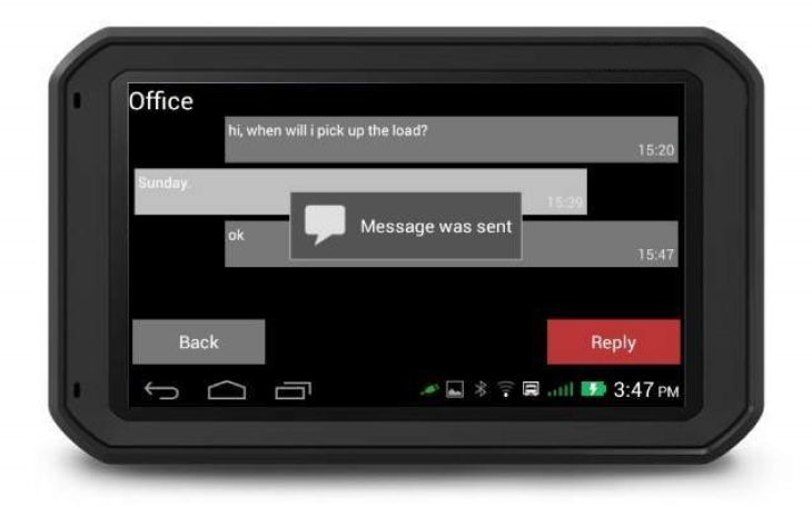 Garmin fleet 700 - Workforce management form - Frotcom