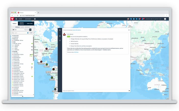 Frotcom AI Assistant - Frotcom