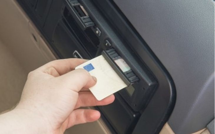 tachograph driver card image