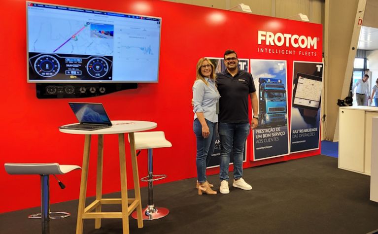 Frotcom displays its latest innovations at the 6th Salão Nacional do Transporte - Frotcom