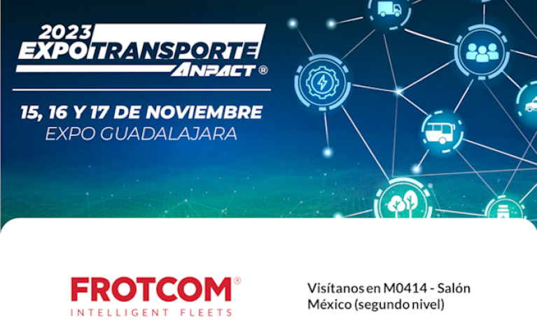 Frotcom - Expo Transporte Anpact 2023 - Mexico