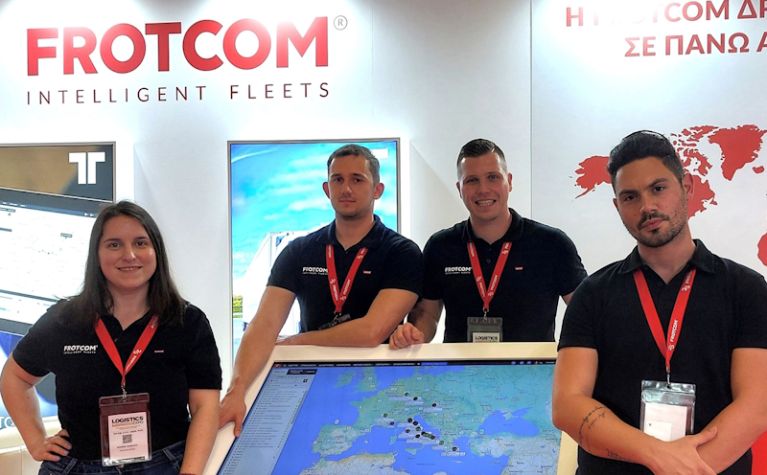 Frotcom at the Logistics and Transports Thessaloniki Expo - Frotcom