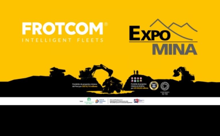 Frotcom at EXPOMINA PERÚ 2026 - Frotcom
