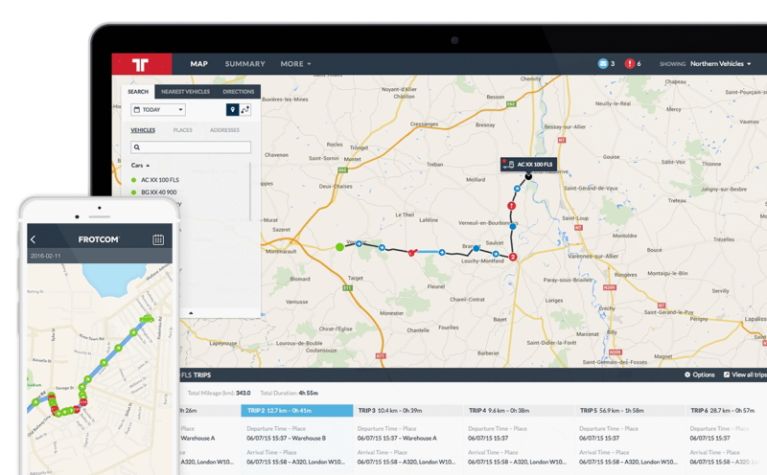6 Frotcom features to increase your fleet's productivity - Frotcom