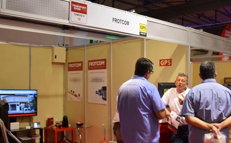 Frotcom Greece shows off latest developments at Transport Show 2016