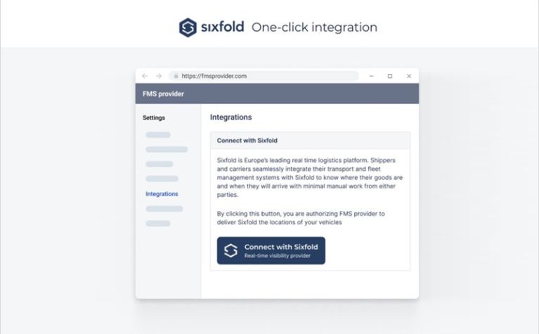 Frotcom premium partnership with Sixfold brings new benefits to both platforms users