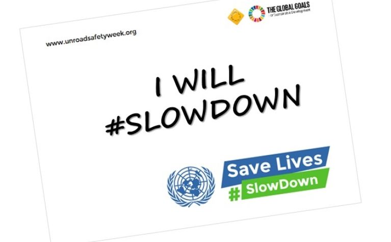 Will you pledge to #SlowDown and save lives?