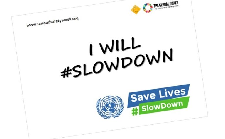 Blog card - Will you pledge to #SlowDown and save lives? Will you pledge to #SlowDown and save lives?