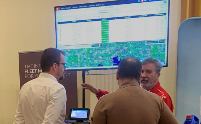 Frotcom exhibits fleet management system at Gala Tranzit 2018