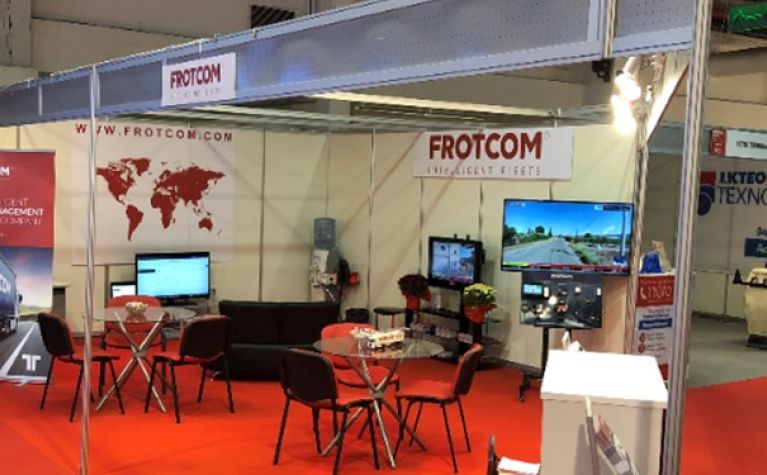 Frotcom on show at the International Transport Exhibition in Greece