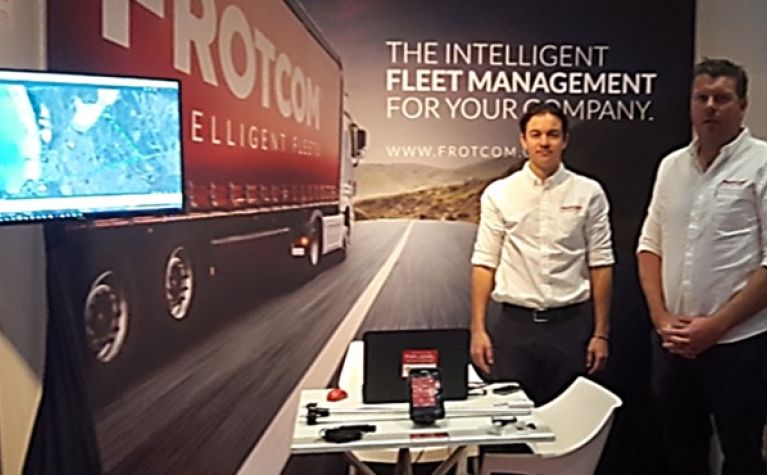 Frotcom premiers at TruckX, in Johannesburg