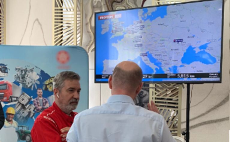 Frotcom showcases its fleet management system at the Tranzit East Conference