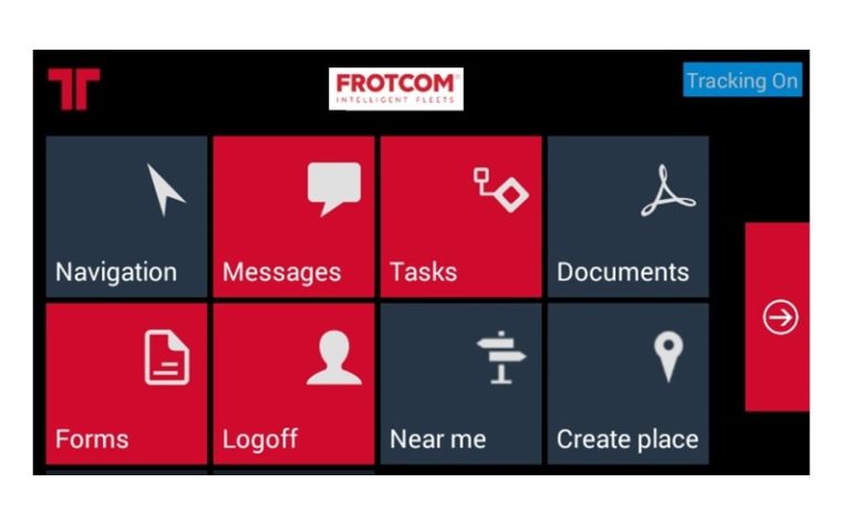 Frotcom WFM terminals can be used to track the whereabouts of your vehicles