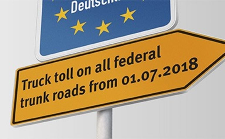 Truck tolls on federal roads extended (Germany)