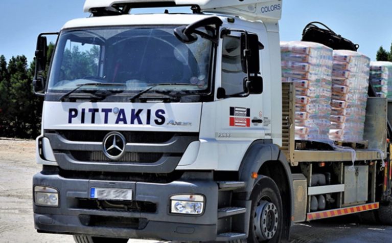 Pittakis Building Materials reduces costs and increases its fleet productivity with Frotcom  - Frotcom