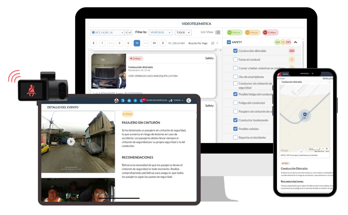 Video telematics - Frotcom